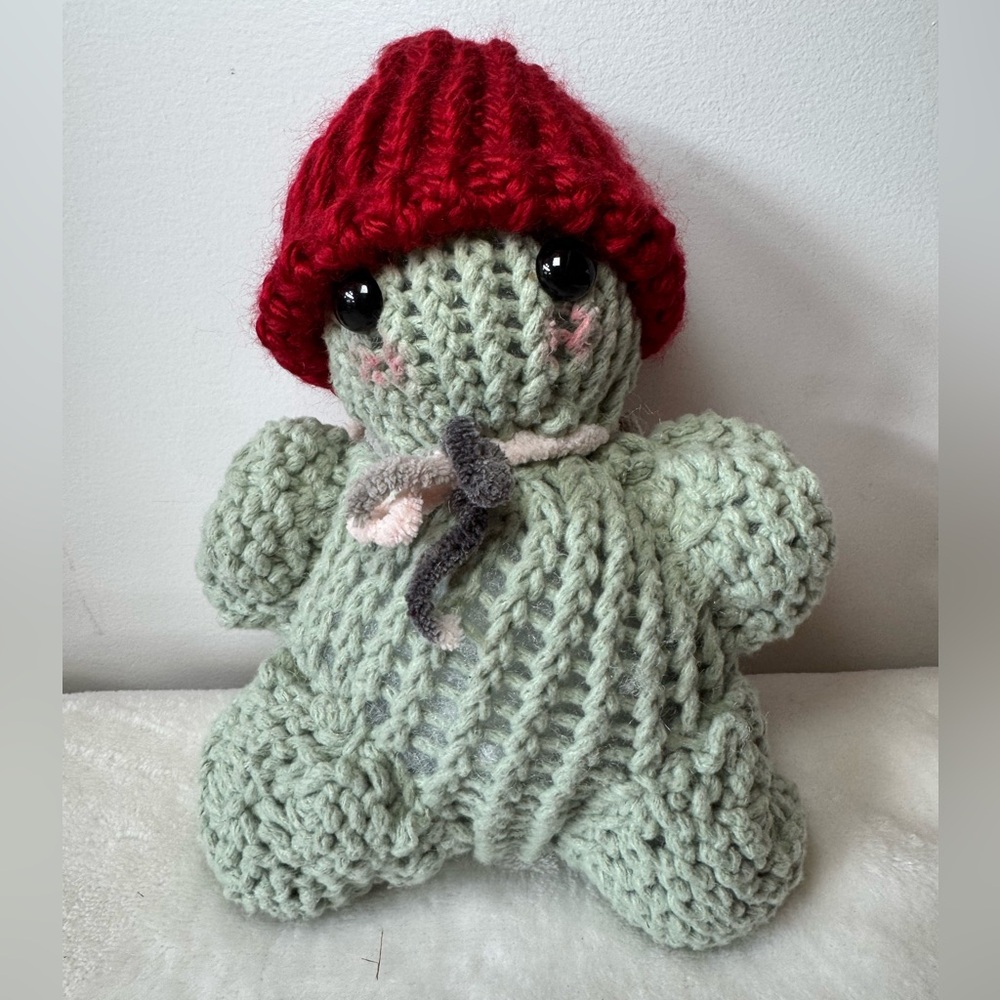 Homemade Crochet Stuffed Turtle Animal Toy
